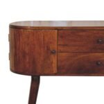 Grova Console Table — Chestnut — product photograph