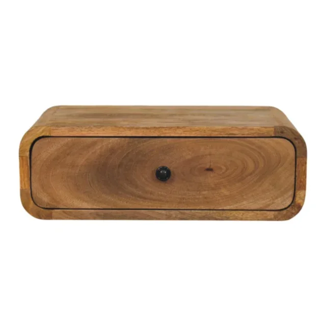 Avora One-Drawer Floating Bedside — Natural — alternate view