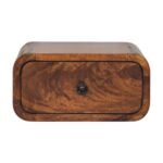 Avora Floating Bedside — Chestnut — product photograph