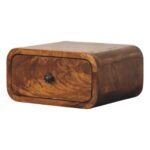 Avora Floating Bedside — Chestnut — product photograph
