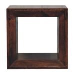 Walden Solis Open Walnut Side Table — California Walnut — product photograph