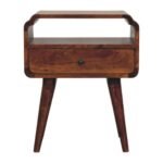 Norr Bedside — Chestnut · 45 × 55 cm — product photograph