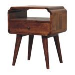 Norr Bedside — Chestnut · 45 × 55 cm — product photograph