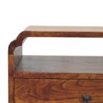 Norr Bedside — Chestnut · 45 × 55 cm — product photograph