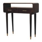 Valen Console Table — Velvet Mocha — product photograph