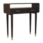 Valen Console Table — Velvet Mocha — product photograph