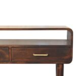 Valen Console Table — Velvet Mocha — product photograph