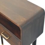 Valen Console Table — Velvet Mocha — product photograph