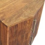 Lova Bedside Unit — Winewood Oak — product photograph