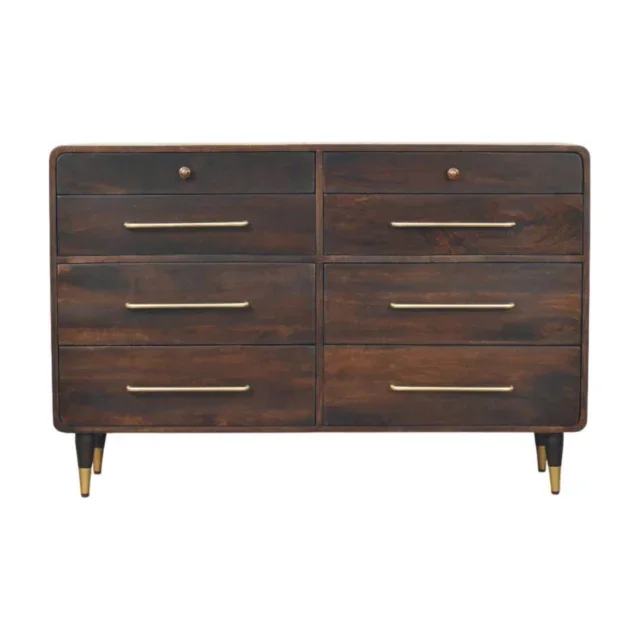 Valen Six-Drawer Chest — Velvet Mocha — alternate view