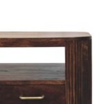 Forma Sphere Leg Coffee Table — California Walnut — product photograph