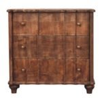 Lume Roasted Panel Chest — Roasted Almond — product photograph