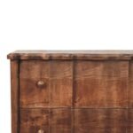 Lume Roasted Panel Chest — Roasted Almond — product photograph