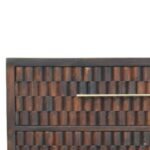 Klint Carved Drawer Chest — Velvet Mocha — product photograph