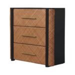 Haven Weave Three-Drawer Chest — product photograph