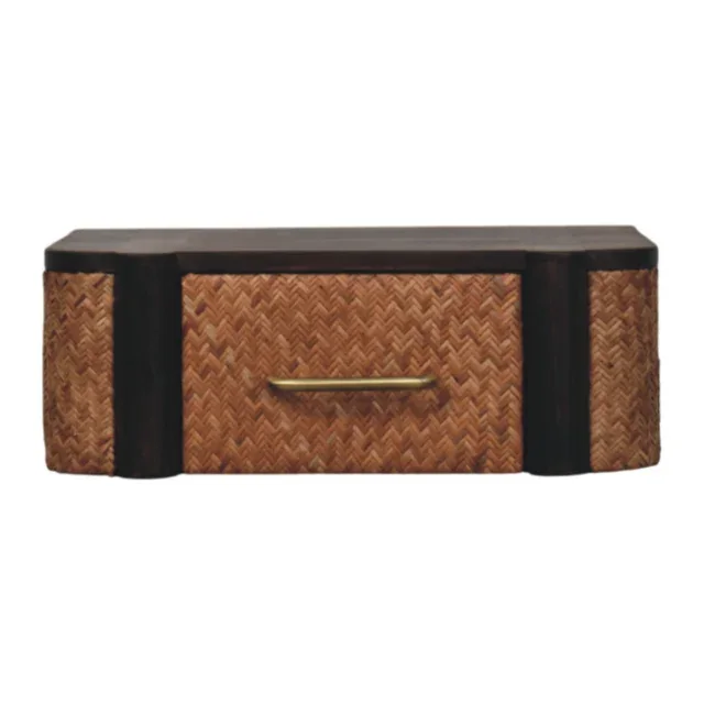 Haven Wall-Mounted Bedside — Velvet Mocha — alternate view