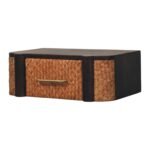 Haven Wall-Mounted Bedside — Velvet Mocha — product photograph