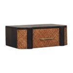 Haven Wall-Mounted Bedside — Velvet Mocha — product photograph