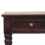 Spindle Bedside — Winewood Oak — product photograph