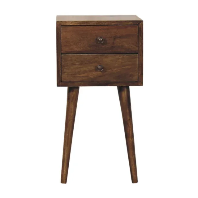 Nord Two-Drawer Bedside — Classic Grey — alternate view