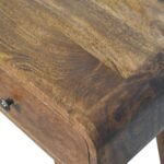Lina Rounded Console Table — Classic Grey — product photograph