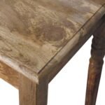 Forma Turned Leg Writing Desk — Natural — product photograph