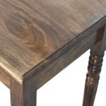 Arv Turned-Leg Desk — Classic Grey — product photograph