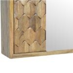 Forma Pineapple Carved Mirror Cabinet — product photograph