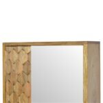 Forma Pineapple Carved Mirror Cabinet — product photograph