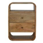 Lunden Bedside with 2 Drawers — Natural — product photograph