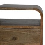 Lunden Bedside with 2 Drawers — Natural — product photograph