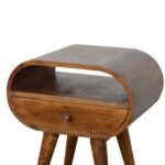 Forma One-Drawer Bedside — Chestnut — product photograph
