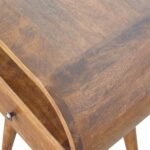 Forma One-Drawer Bedside — Chestnut — product photograph
