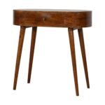 Albion Slim Console — Chestnut — product photograph