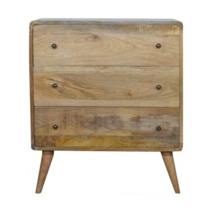 Lina Curved Chest — Natural