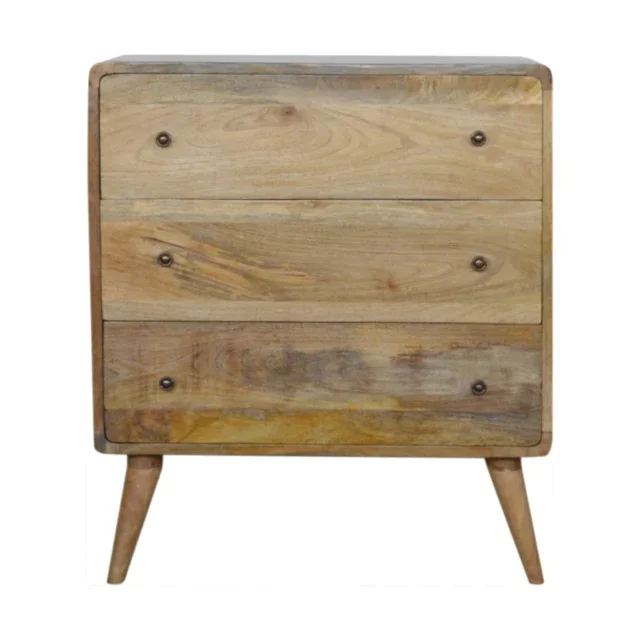 Lina Curved Chest — Natural — alternate view