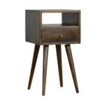Forma Petite Bedside — Grey Washed — product photograph