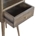 Forma Petite Bedside — Grey Washed — product photograph